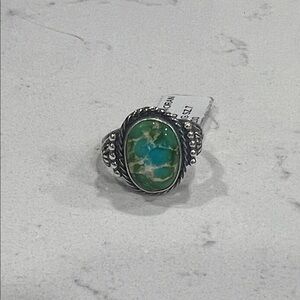 Sam Yellowhair Navajo Sonoran Gold Sterling Ring